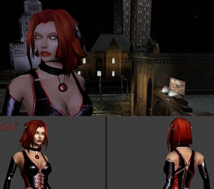 帝都动漫cosplay假毛 Blood Rayne 定做假发 COS吸血莱恩