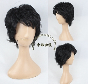 帝都动漫COSPLAY假毛 假面骑士black COS 南光太郎老年假发定做