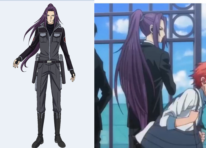 帝都动漫cosplay假毛 大贵族cos塔基奥 虎口抓子 订做假发