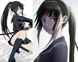 COS 假毛 COSPLAY 食灵零 谏山 黄泉 假发 定做假发