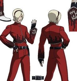 cosplay 假毛 cos 拳皇13 阿修 克里斯门森  翻翘短发 定做假发