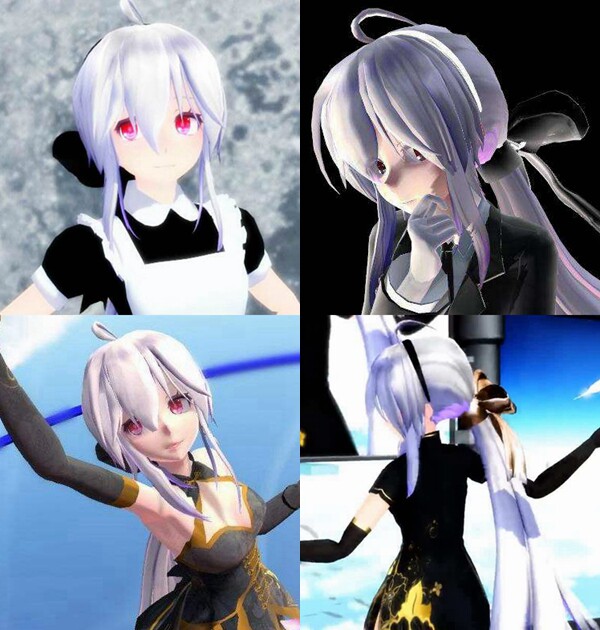 帝都动漫 cosplay  弱音 极乐净土 cos 假发 定制 造型