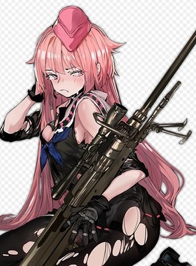 帝都动漫cosplay假发 COS 少女前线 NTW-20 定做假毛