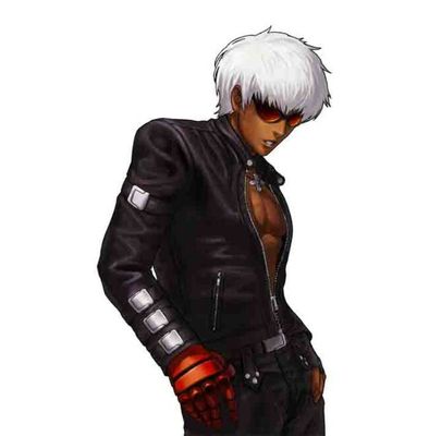 cosplay假发 COS 拳皇 K' /K DASH 13版 定做假毛