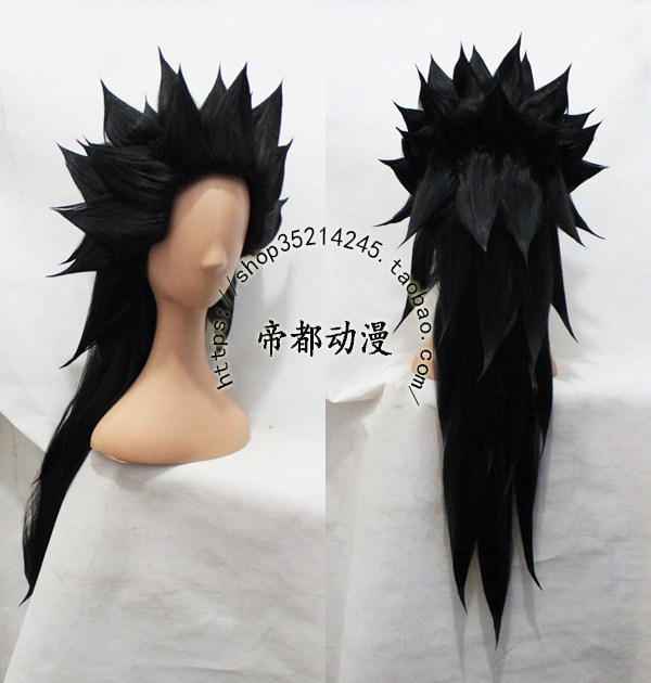 帝都动漫cosplay假发 cos 妖精的尾巴 伽吉鲁 雷特福克斯定做假毛