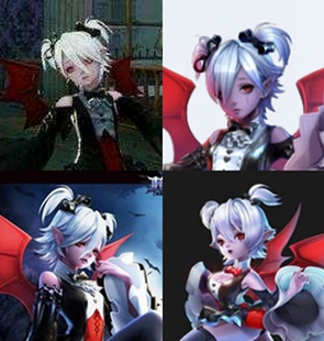 帝都动漫cosplay假毛 COS 枪神纪 艾拉 诡术侍女 定做假发