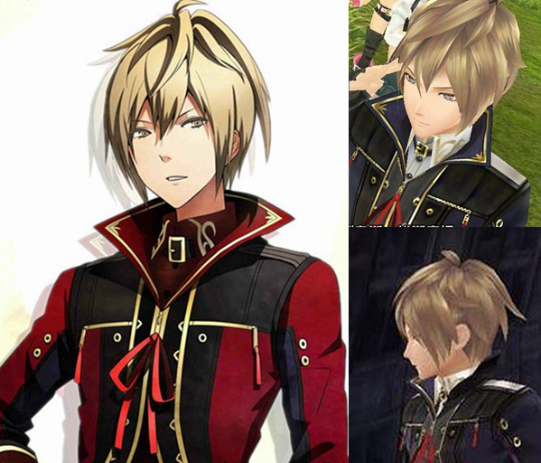 COSPLAY假毛 COS假发 噬神者2 朱利乌斯·维斯康提  定做假毛