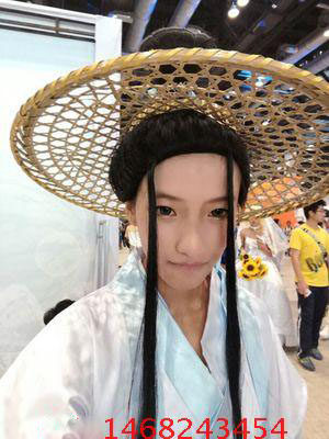 帝都动漫 cosplay 长歌行 李长歌cos假发 来图定制 古装男士造型