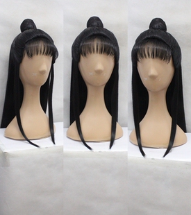 帝都动漫  红楼梦 贾宝玉 空气刘海儿童男款 cos假发 定制造型