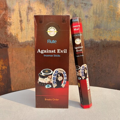 印度进口Flute正品线香恶灵退散Against Evil 香薰家用室内除味