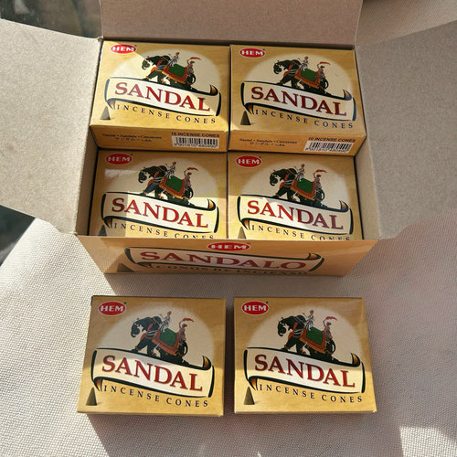檀香SANDAl ·印度进口HEM香薰锥香塔香  “找回平静，活在当下”