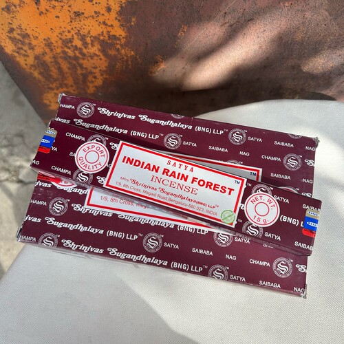 真理香线香印度雨林INDIAN RAIN FOREST 熏香竹签香赛巴巴SATYA