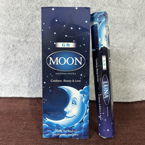 GR印度香线香月亮MOON 原装进口手工熏香室内瑜伽冥想除味衣橱