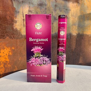 印度进口Flute正品线香佛手柑Bergamot 香薰家用室内卫生间除臭