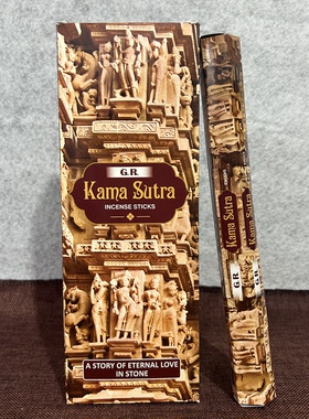 GR印度香线香爱神Kama Sutra原装进口手工熏香室内除味衣橱盖味