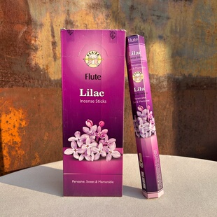 印度进口Flute正品线香丁香花Lilac 香薰花香家用室内卫生间除味