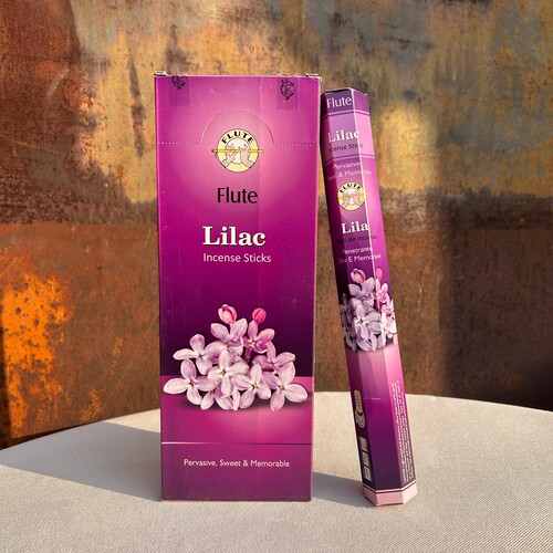 印度进口Flute正品线香丁香花Lilac 香薰花香家用室内卫生间除味