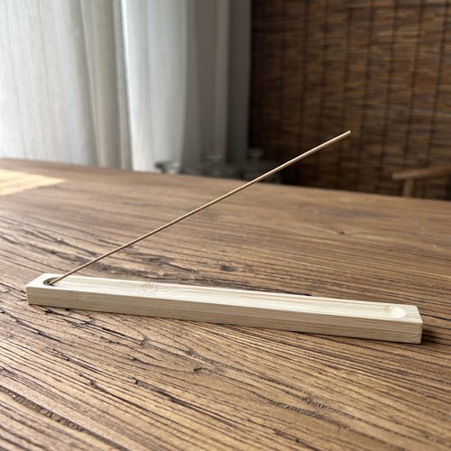 竹制香插板 线香插/香具/香托/香座/～  可插竹签香/线香