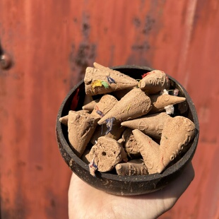 （结缘价）五色布烟供食子上供下施天然清净如法甘露食子香粉塔香