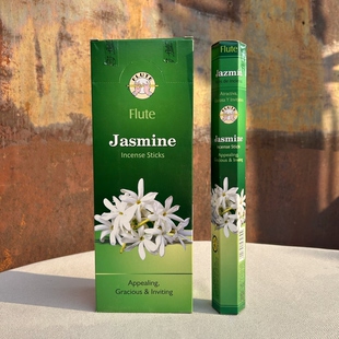 印度进口Flute正品线香茉莉花Jasmine香薰花香家用室内卫生间除味