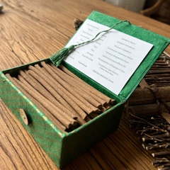 尼泊尔绿度母藏香礼盒Tara Incense天然草本线香手工制