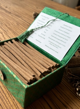 尼泊尔绿度母藏香礼盒Tara Incense天然草本线香手工制