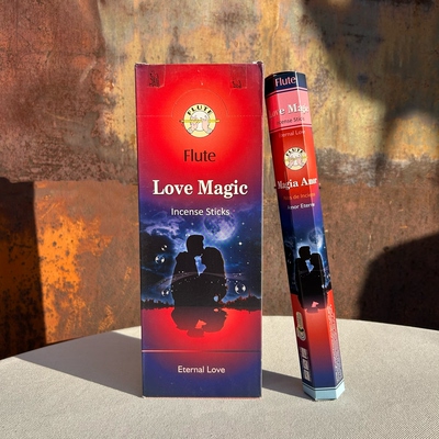 印度进口Flute正品线香魔幻之恋Love Magic家用香薰室内卫生除味