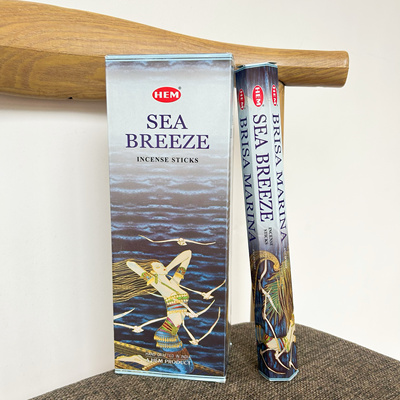 印度进口正品HEM 海风潮风SEA BREEZE 海洋线香读书办公室熏香