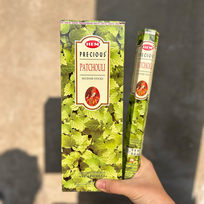 印度进口正品HEM 广藿香 PATCHOULI 竹签香线香家用室内 青草清香