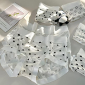 白色系列少女轻薄内裤 头 三角裤 女士莫代尔底裤 女5A抑菌纯棉裆夏季