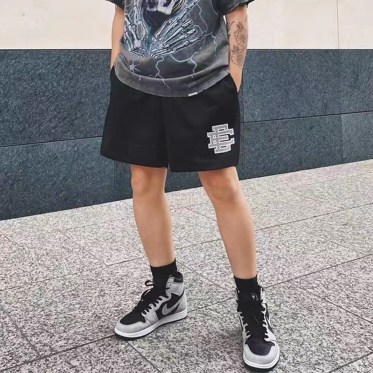 小众潮牌篮球网眼短裤
