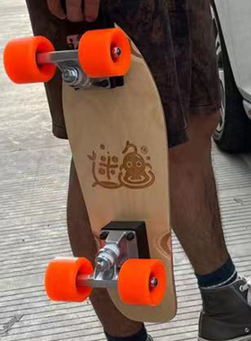 anyway迷鱼 升级陆地冲浪板 配件 整板 包邮 现货 免蹬滑板雪练习