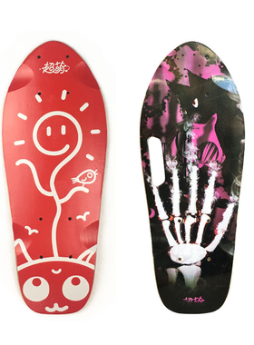 anyway超萌15.5*6英寸 陆冲隐形板 便携小鱼板板面迷你板mini经典