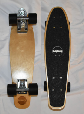 anyway23”青春 陆冲 专业陆地冲浪板初学者儿童成人女皮皮滑板