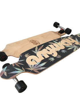 anyway东风至长板下沉舞板代步速降技巧公路皮皮滑板新陆地冲浪板