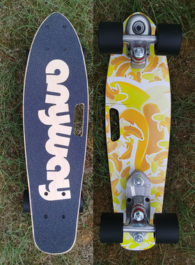 anyway22”神行者 小陆冲 迷你陆冲 小鱼板陆地冲浪板 代步刷街