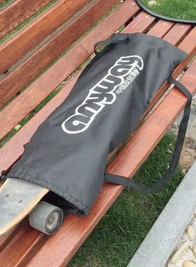 现货anyway男女香蕉板小鱼板大鱼板双翘板背包双肩单肩手提滑板包