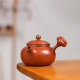 侧把容天壶 1150℃复烧3次 广西钦州坭兴陶茶具小容量泡茶壶120cc
