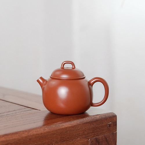 复烧憨憨壶 145cc 复烧200目坭兴陶 纯手工茶壶广西坭兴陶茶具