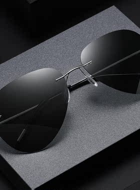 墨镜偏光蛤蟆镜经典男超轻太阳镜