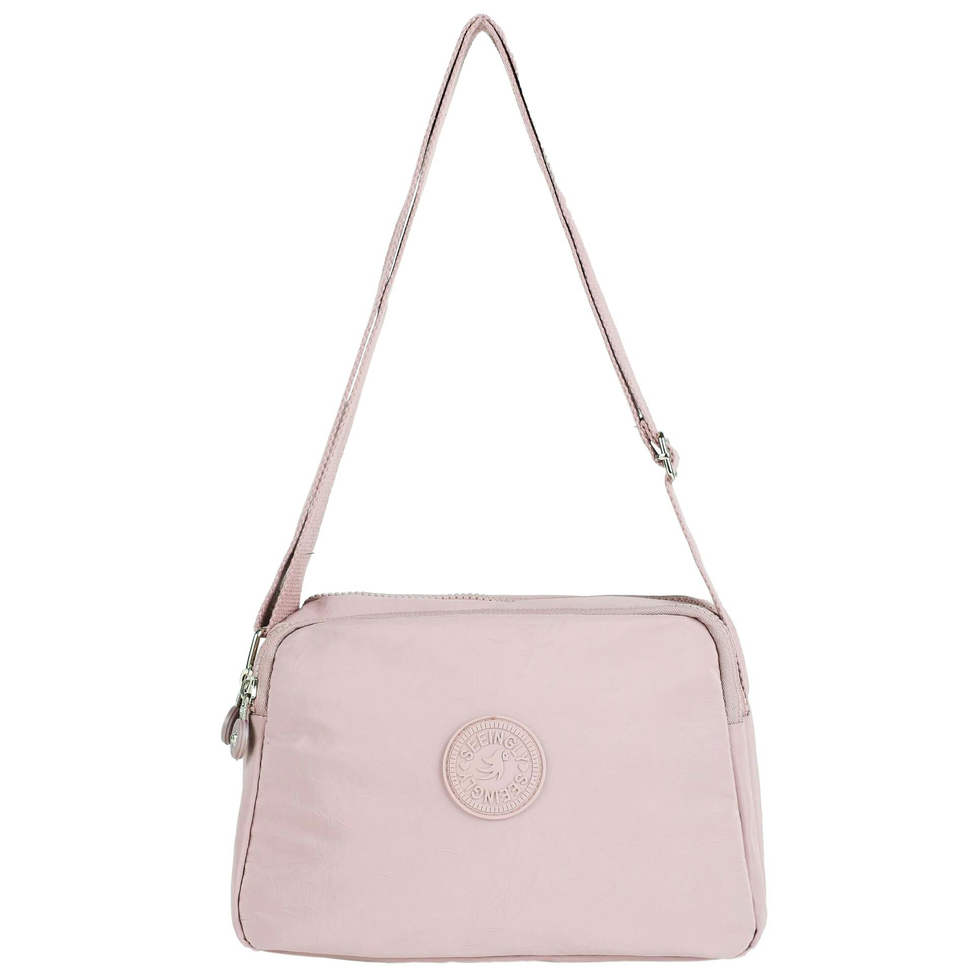 新款时尚休闲单肩包斜挎包尼龙包女士腋下包