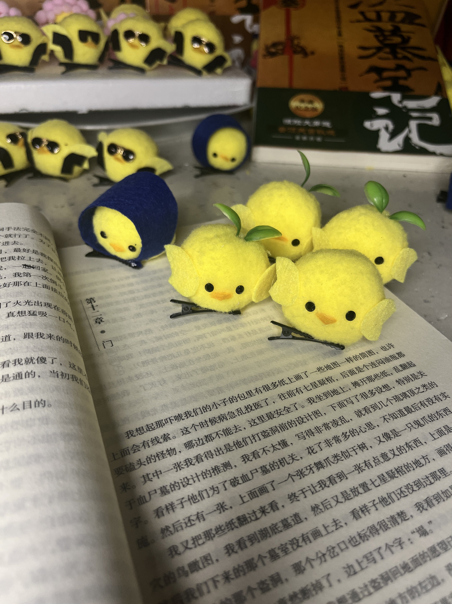 小鸡发夹张起灵小鸡发夹 小黄鸡其它饰品定制