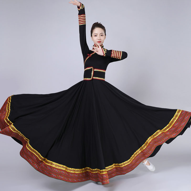 新款少数民族蒙古族萨吾尔登礼赞舞蹈剧目服装艺考服定制成人女款