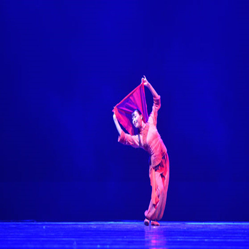 现代舞蹈演出服装一抹红舞蹈同款表演服五四青年节独舞民国成人女