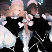 汤圆衣铺 画师DISH授权设计蔚蓝COS情趣衣装 现货秒发