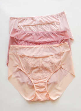 新款外贸出口韩国中高腰无痕速干薄款透气女三角内裤纯棉裆 N206