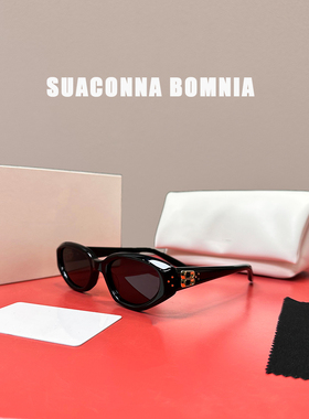 高定~2026年春季时尚配饰潮流墨镜太阳眼镜黑色金属边框装饰镜