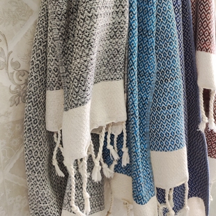 土耳其纯棉加长多用茶巾/防尘布/厨房巾/干发毛巾Towel 100*40cm