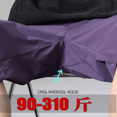 加档不卡档短裤速干松紧腰五分裤