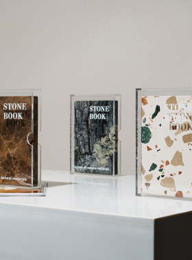 简约现代亚克力书夹假书仿真书装饰品小道具摆设创意客厅书柜摆件